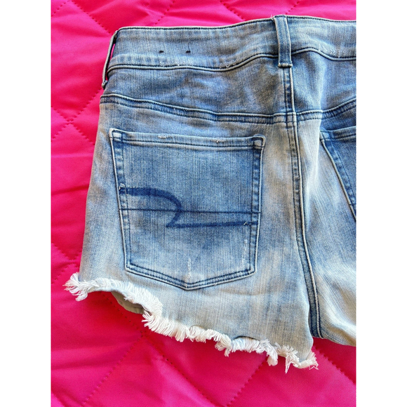 AMERICAN EAGLE OUTFITTERS HI-RISE SHORTS SIZE 4 - Picture 4 of 7